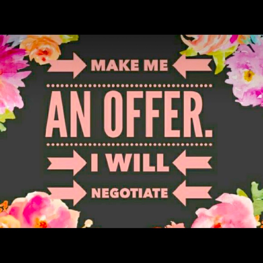 Reasonable offers always welcome:)